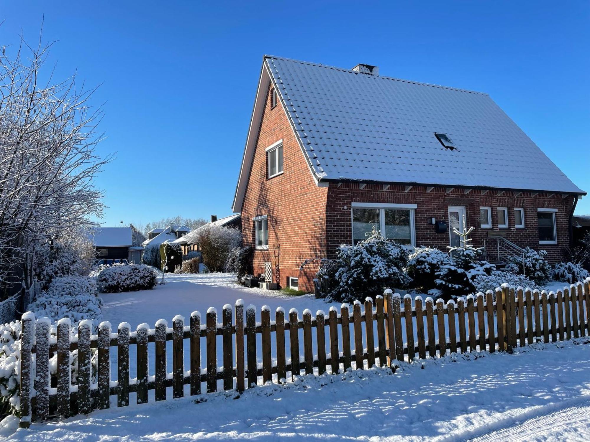 Fewo Deichblick Wischhafen Exterior foto